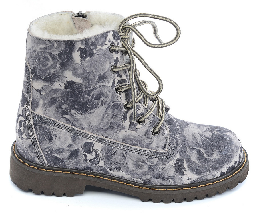 женские ботинки натуральная кожа натуральный мех gugu германия