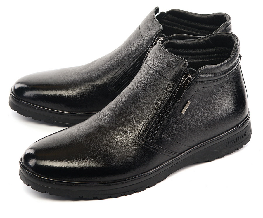 мужские ботинки  натуральная кожа / байка corvetto