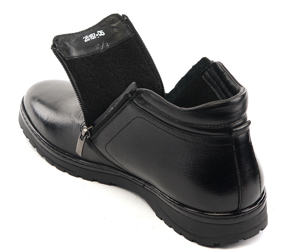 мужские ботинки  натуральная кожа / байка corvetto