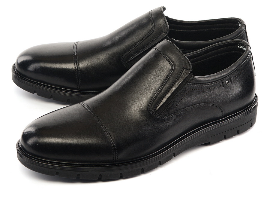 мужские полуботинки  натуральная кожа / байка corvetto