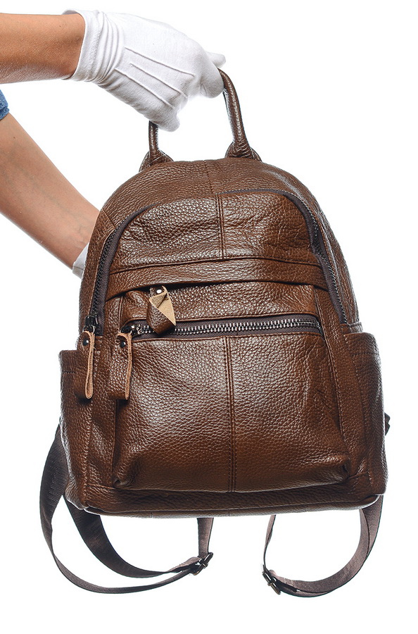 женский рюкзак натуральная кожа корея