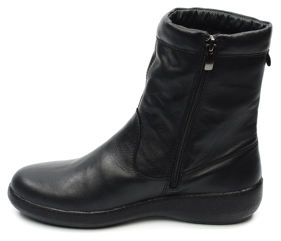 женские полусапоги натуральная кожа / шерсть росвест россия