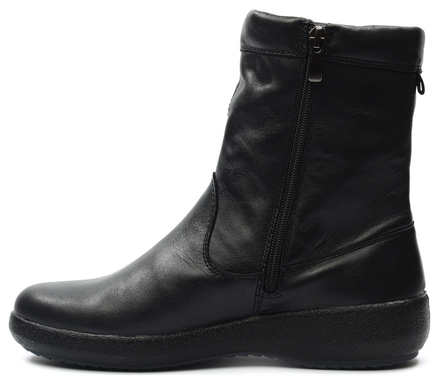 женские полусапоги натуральная кожа / шерсть росвест россия