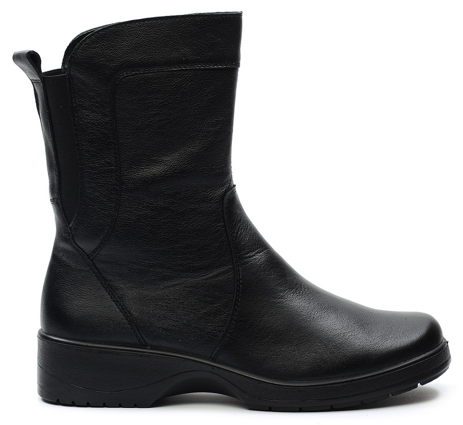 женские полусапоги натуральная кожа / шерсть росвест россия