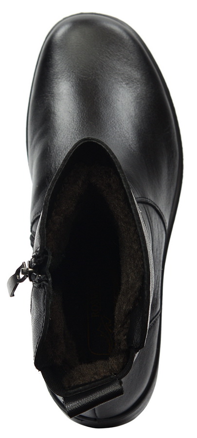 женские полусапоги натуральная кожа / шерсть росвест россия