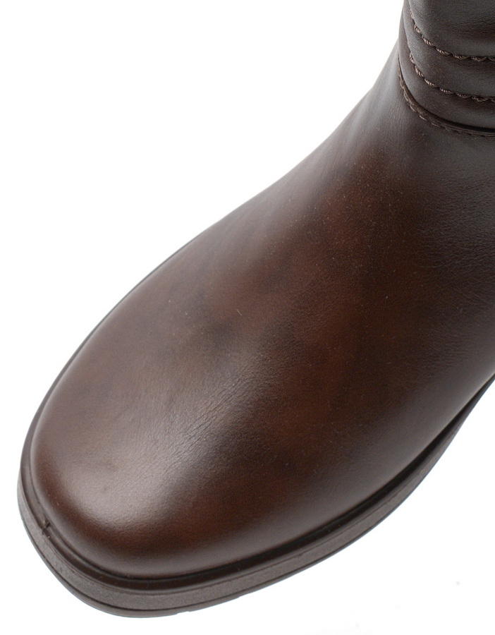 женские полусапоги натуральная кожа / натуральный мех росвест россия