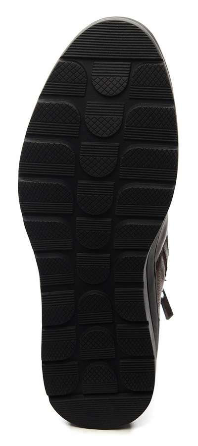 мужские ботинки натуральная кожа / натуральный мех gugu германия