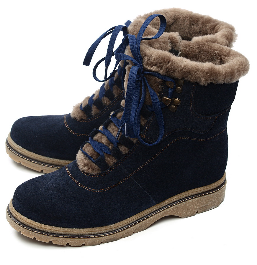 женские ботинки натуральная кожа (замша) / шерсть марко беларусь