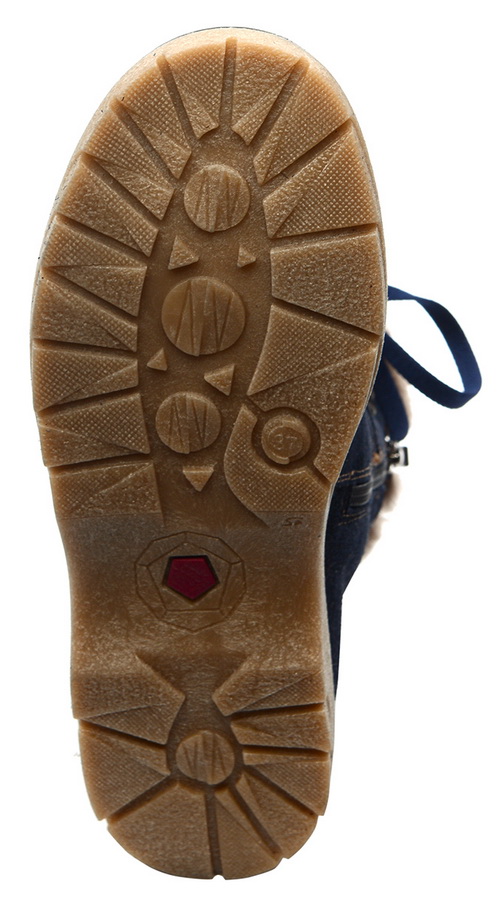 женские ботинки натуральная кожа (замша) / шерсть марко беларусь