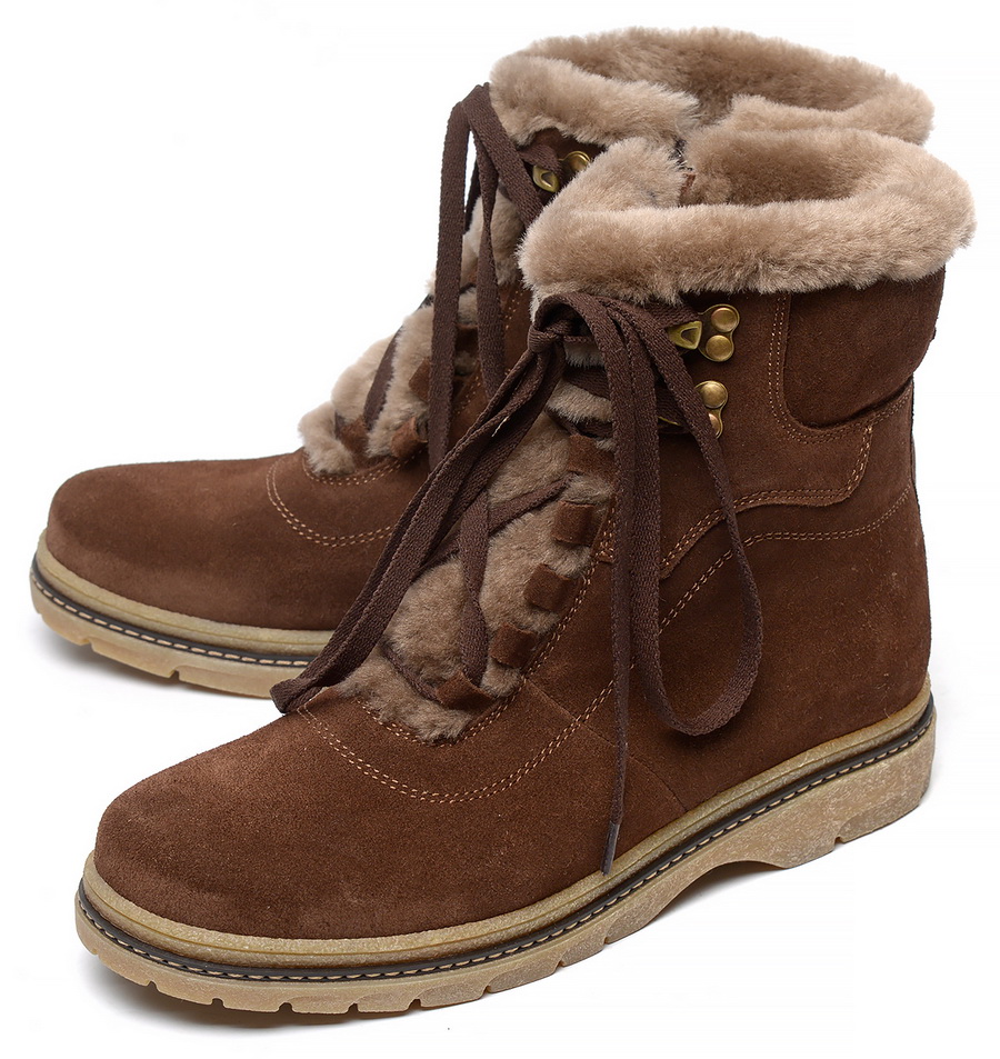 женские ботинки натуральная кожа (замша) / шерсть марко беларусь