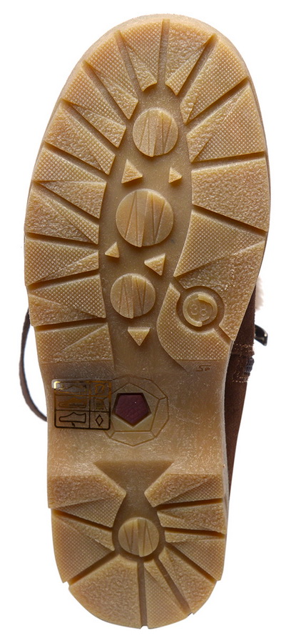 женские ботинки натуральная кожа (замша) / шерсть марко беларусь