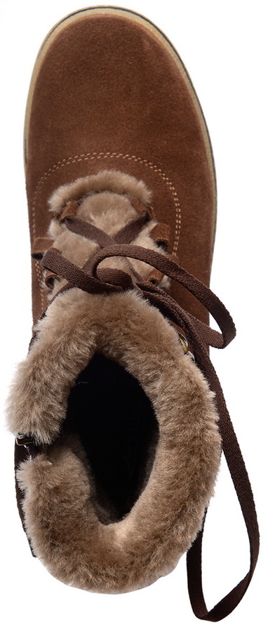 женские ботинки натуральная кожа (замша) / шерсть марко беларусь