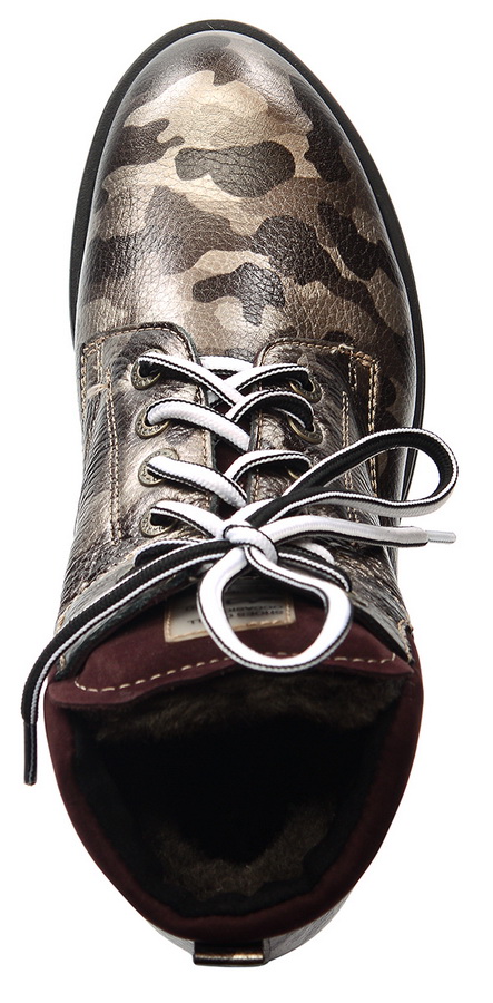 женские ботинки натуральная кожа  / шерсть марко беларусь