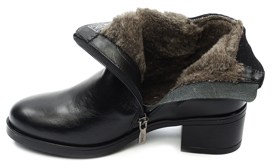 женские ботинки натуральная кожа  / шерсть марко беларусь