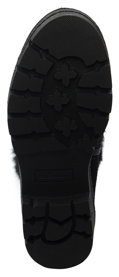 женские полусапоги натуральная кожа (замша) / шерсть марко беларусь