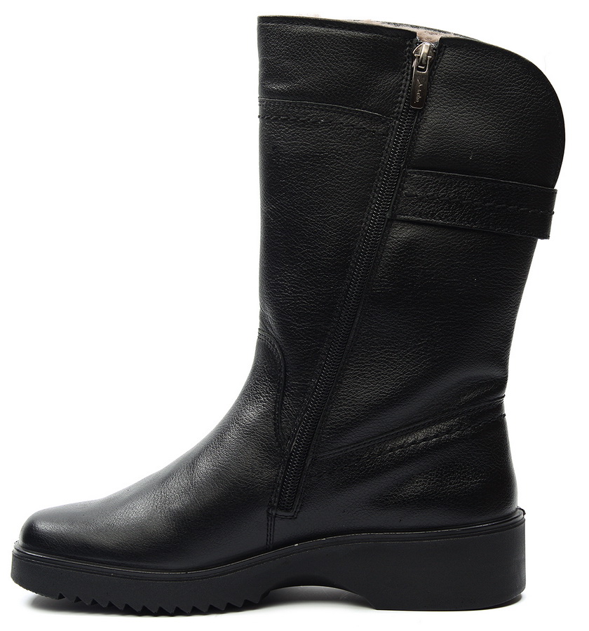 женские сапоги натуральная кожа  / натуральный мех марко беларусь