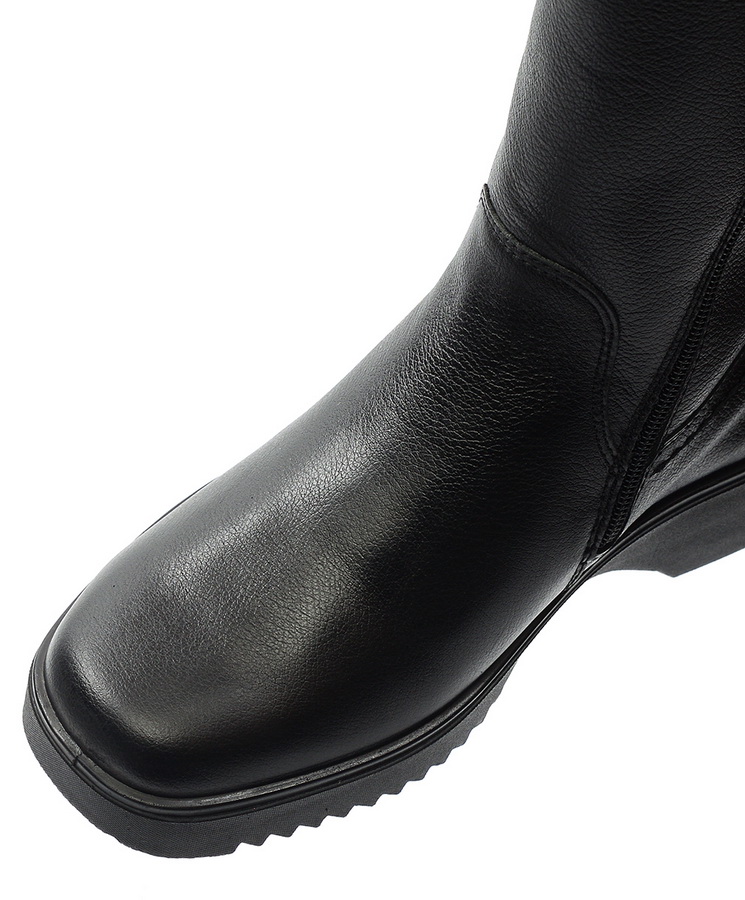 женские сапоги натуральная кожа  / натуральный мех марко беларусь