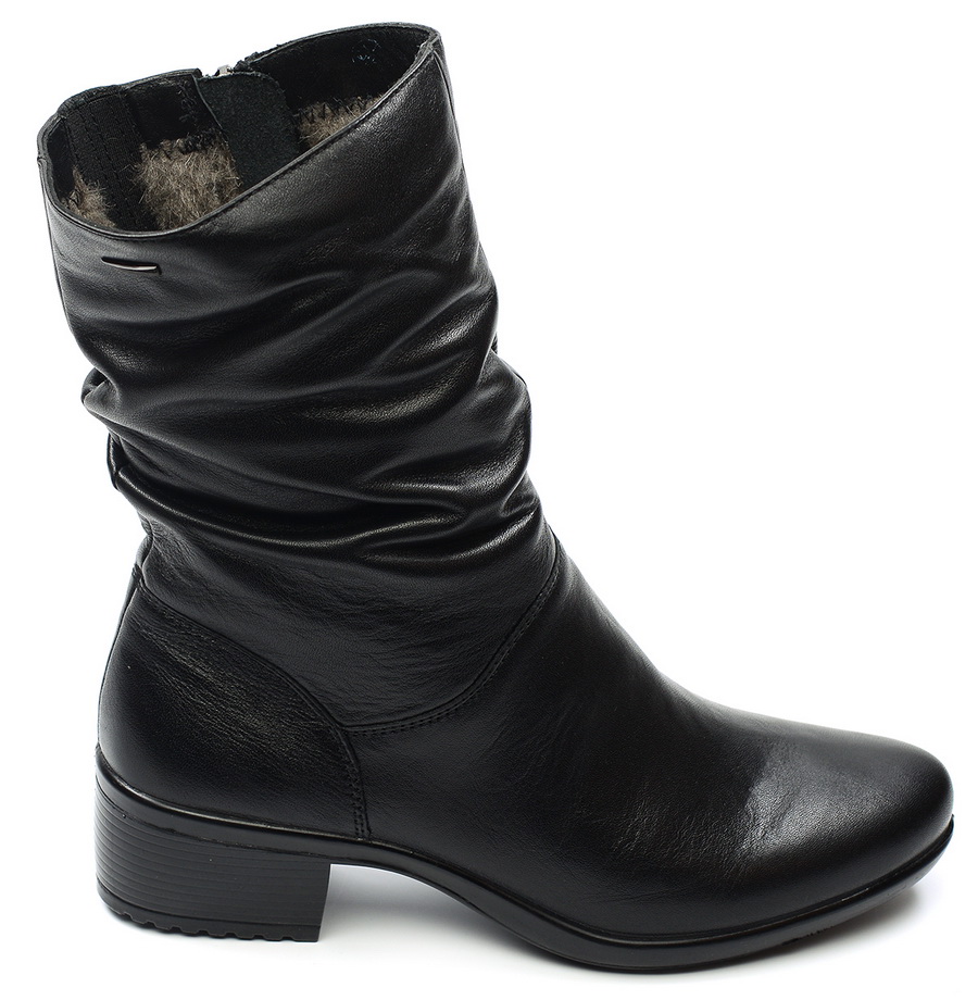 женские сапоги натуральная кожа  / шерcть марко беларусь