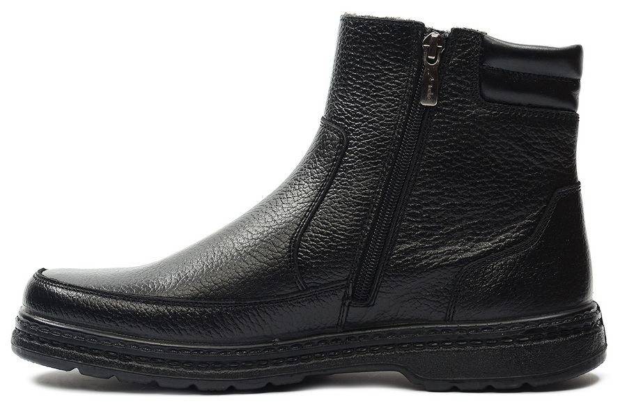 мужские полусапоги натуральная кожа / шерсть марко беларусь