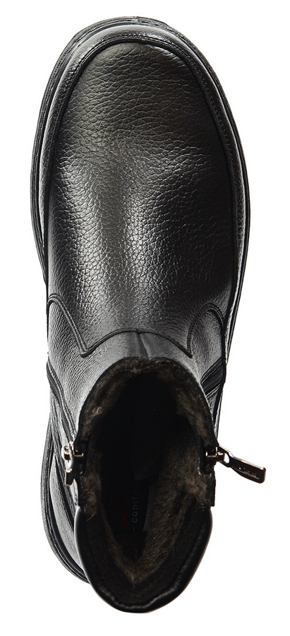 мужские полусапоги натуральная кожа / шерсть марко беларусь