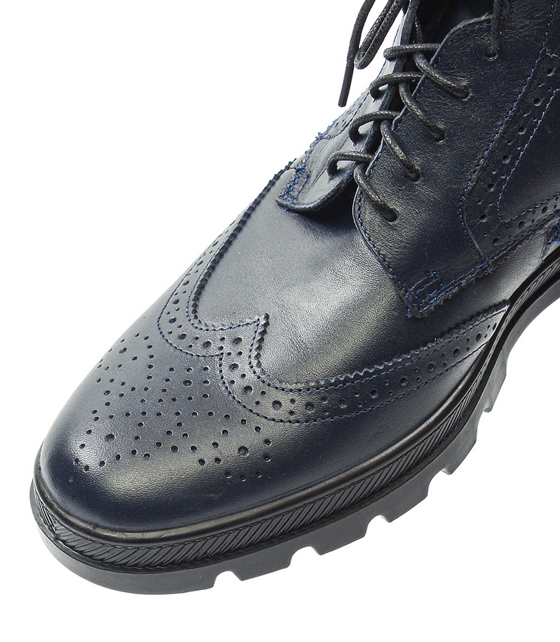 мужские полусапоги натуральная кожа / натуральный мех марко беларусь