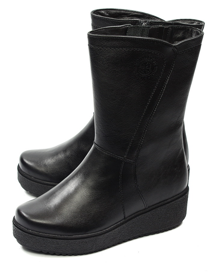 женские сапоги натуральная кожа / шерсть burgerschuhe россия