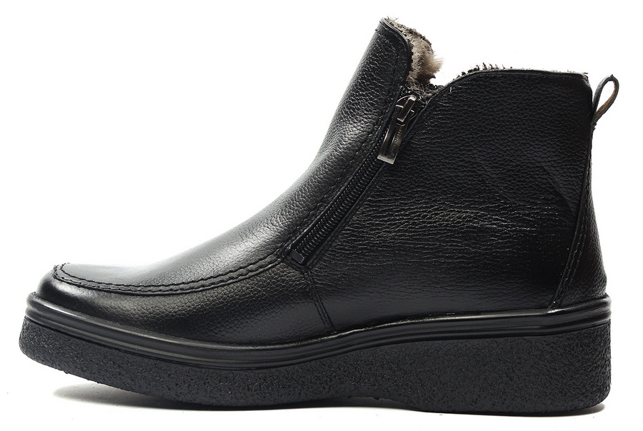 мужские ботинки натуральная кожа/ натуральный мех burgerschuhe россия