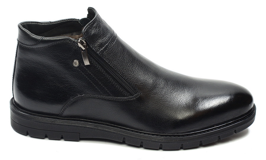 мужские ботинки натуральная кожа / натуральный мех corvetto