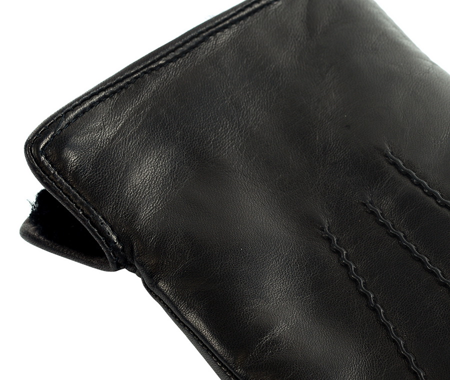 мужские перчатки овечья кожа / натуральный мех (цигейка) nice ton