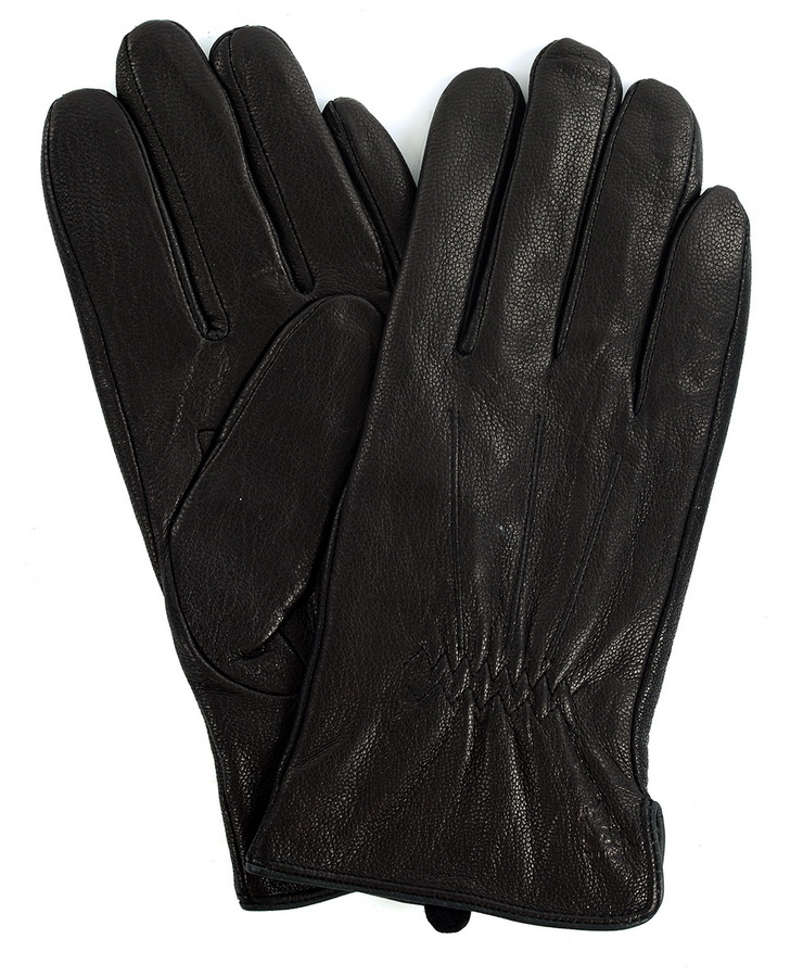 мужские перчатки оленья кожа / флис yongheng