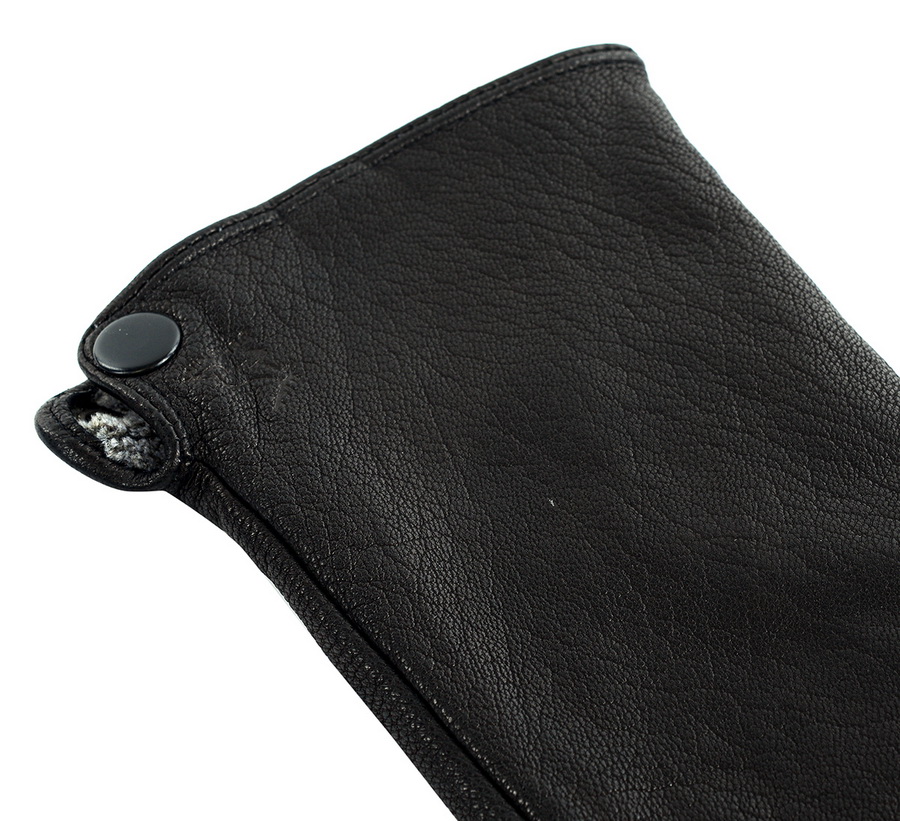 мужские перчатки оленья кожа / флис yongheng