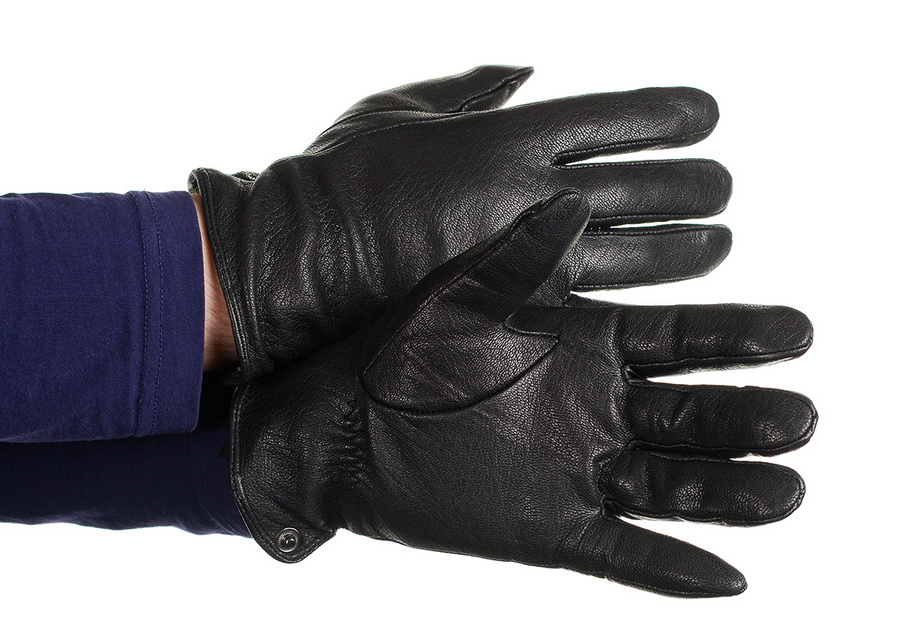 мужские перчатки оленья кожа / флис yongheng