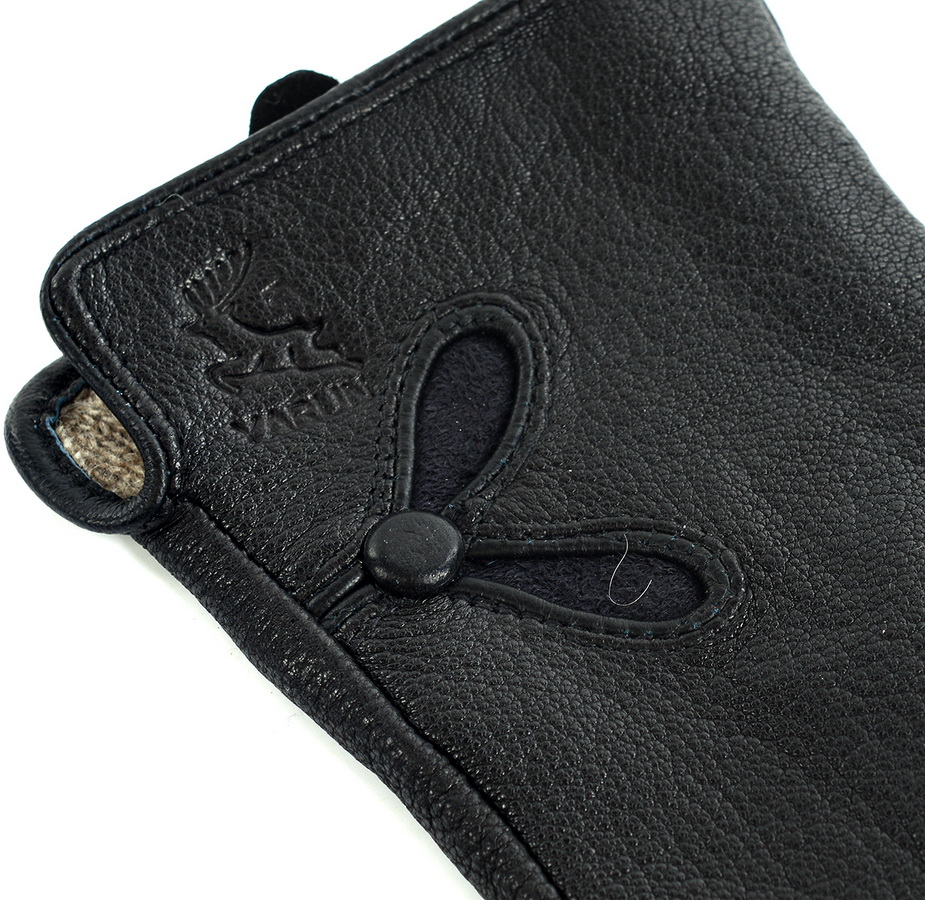 женские перчатки оленья кожа / шерсть gloves