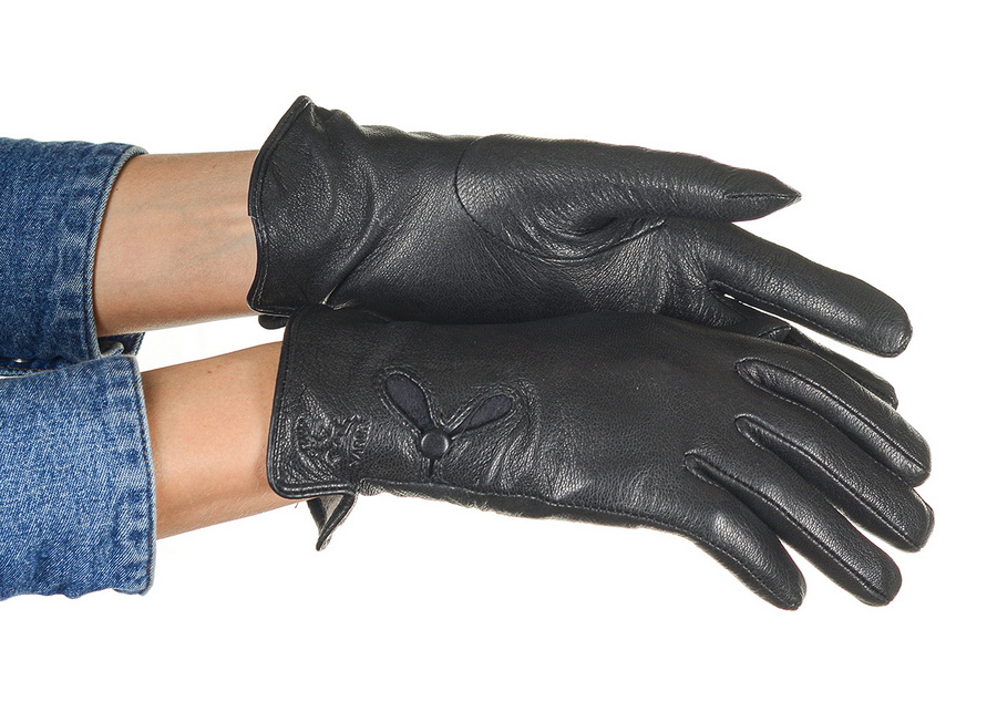 женские перчатки оленья кожа / шерсть gloves