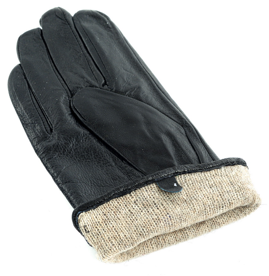 мужские перчатки овечья кожа / шерсть yimei