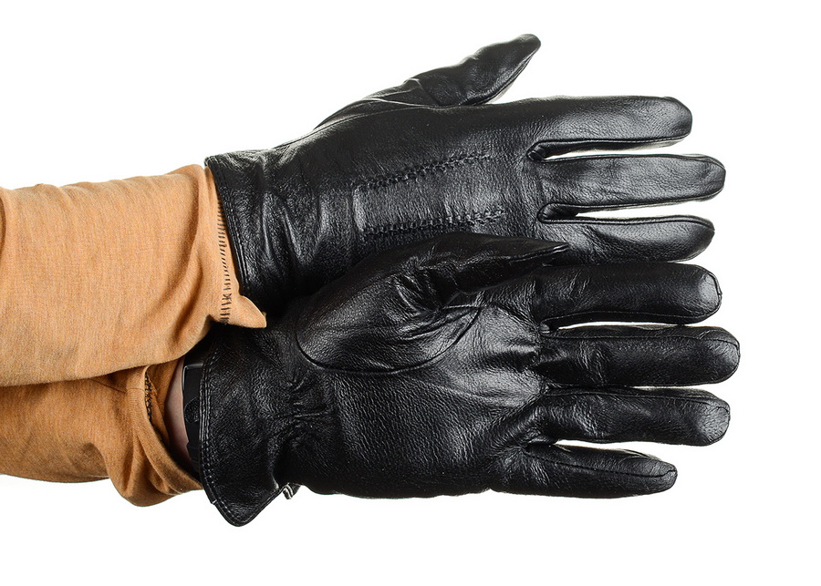 мужские перчатки овечья кожа / шерсть yimei