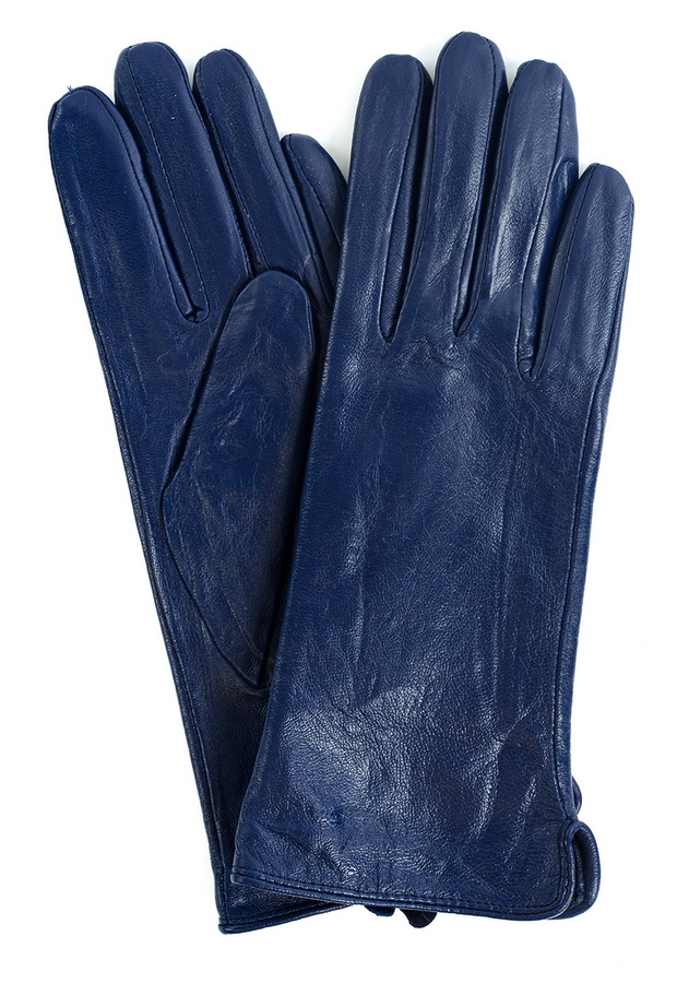 женские перчатки овечья кожа / флис yimei