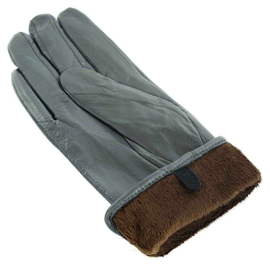 женские перчатки овечья кожа / флис yimei