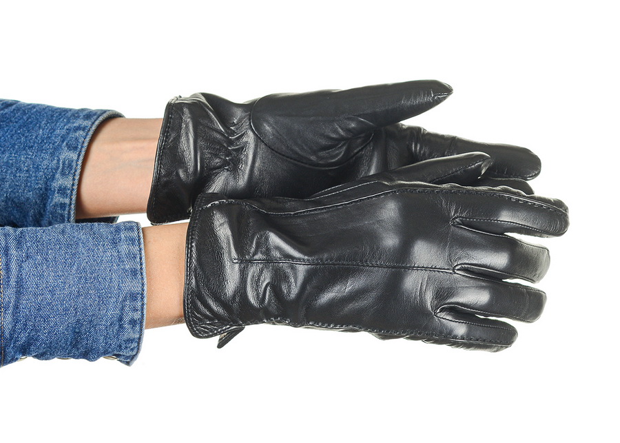 женские перчатки натуральная кожа овчина / шерсть nice ton