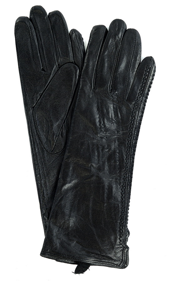 женские перчатки удлинённые овечья кожа / шерсть pittards