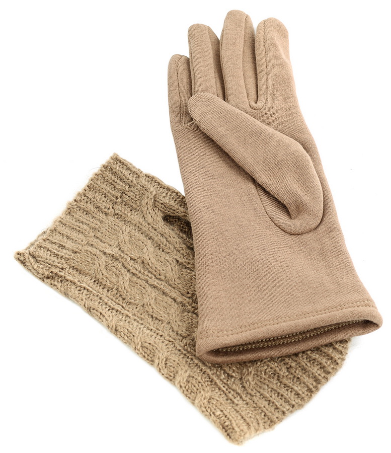 женские перчатки ажурный трикотаж / трикотаж утеплённый на флисе мария