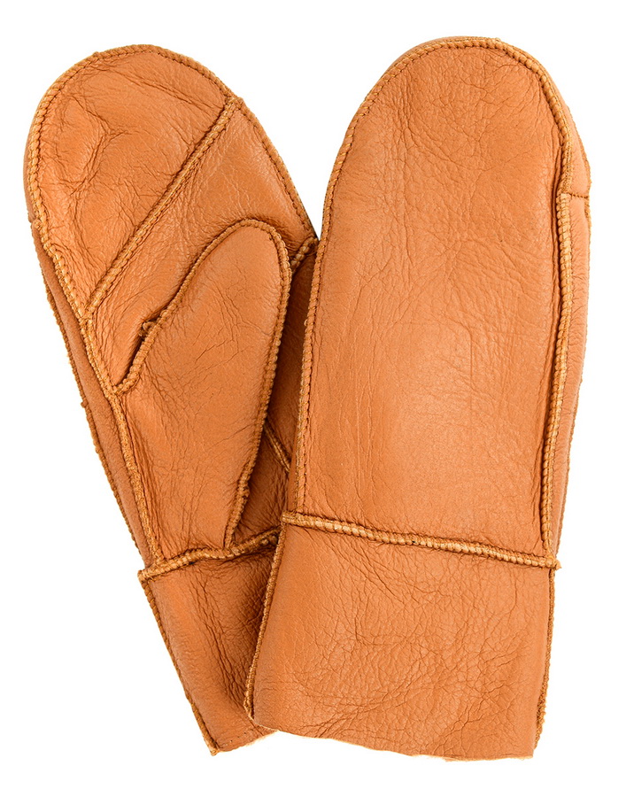 женские варежки дублёнка / мутон  s (7.5) - l (8.5)