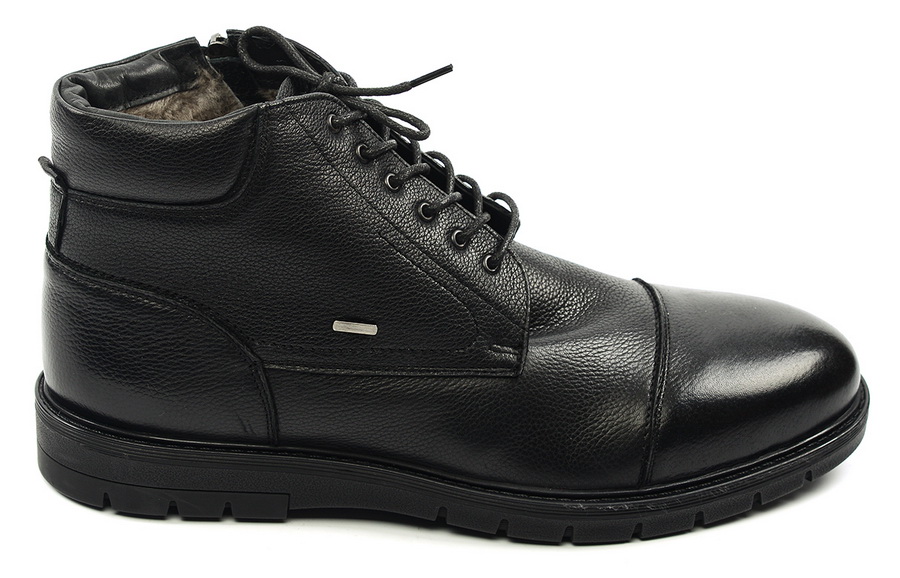 мужские ботинки натуральная кожа / натуральный мех corvetto