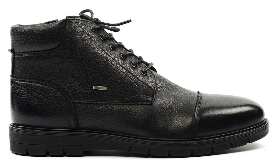 мужские ботинки натуральная кожа / натуральный мех corvetto