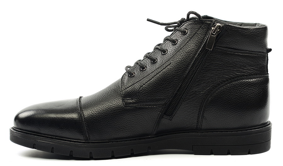 мужские ботинки натуральная кожа / натуральный мех corvetto