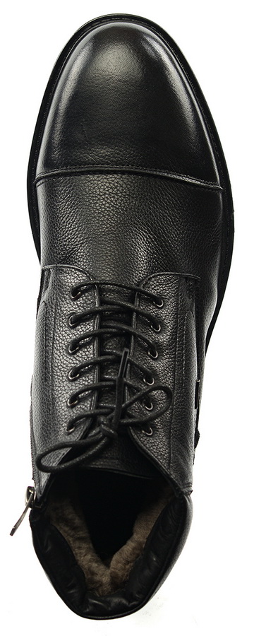 мужские ботинки натуральная кожа / натуральный мех corvetto