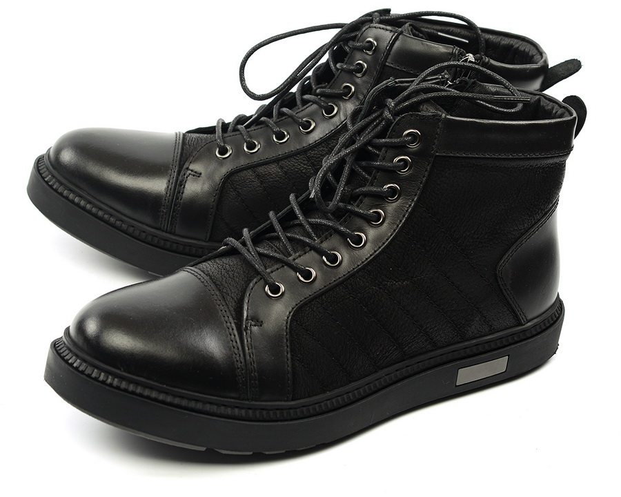 мужские ботинки натуральная кожа / натуральный мех gugu германия