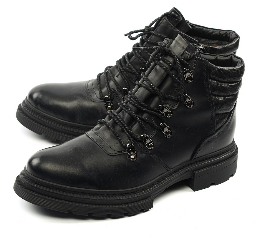 мужские ботинки натуральная кожа / натуральный мех gugu германия