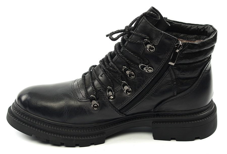 мужские ботинки натуральная кожа / натуральный мех gugu германия