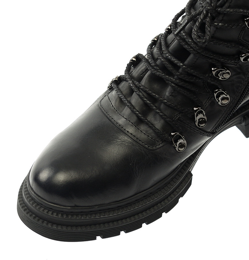 мужские ботинки натуральная кожа / натуральный мех gugu германия